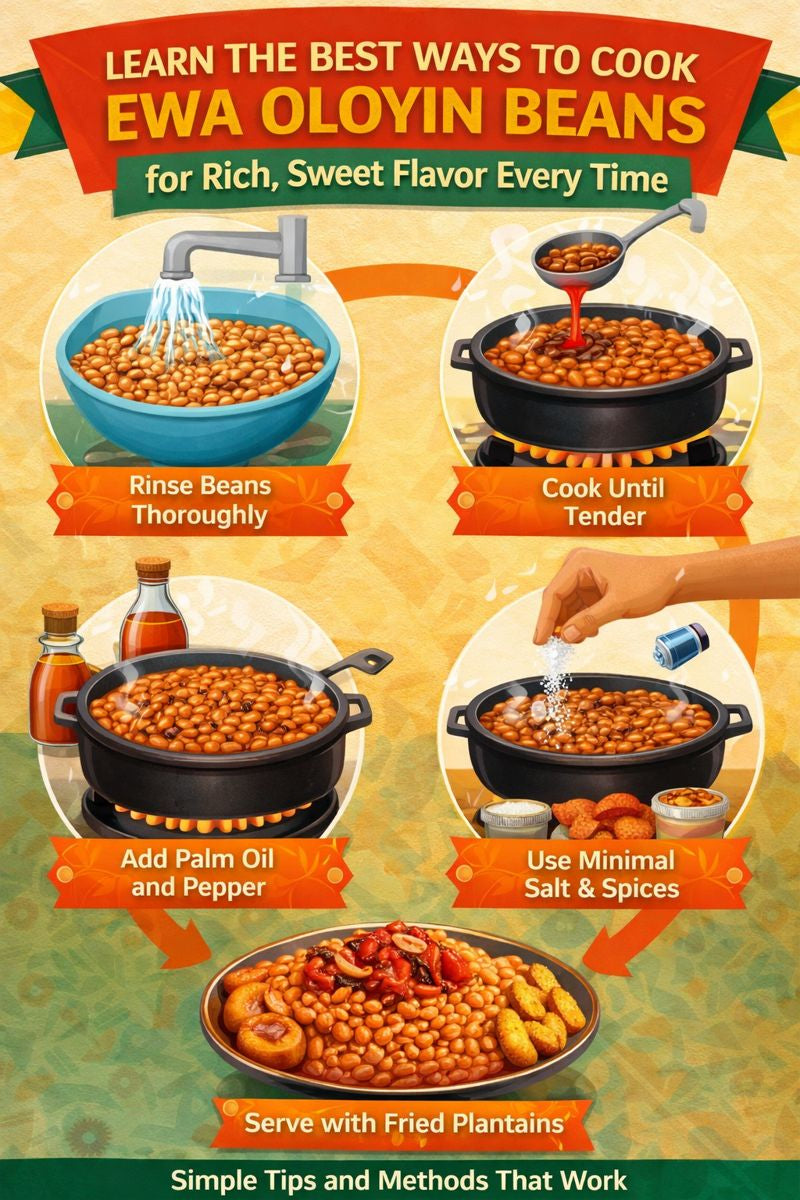 Ewa Oloyin Beans: Best Cooking Methods & Tips