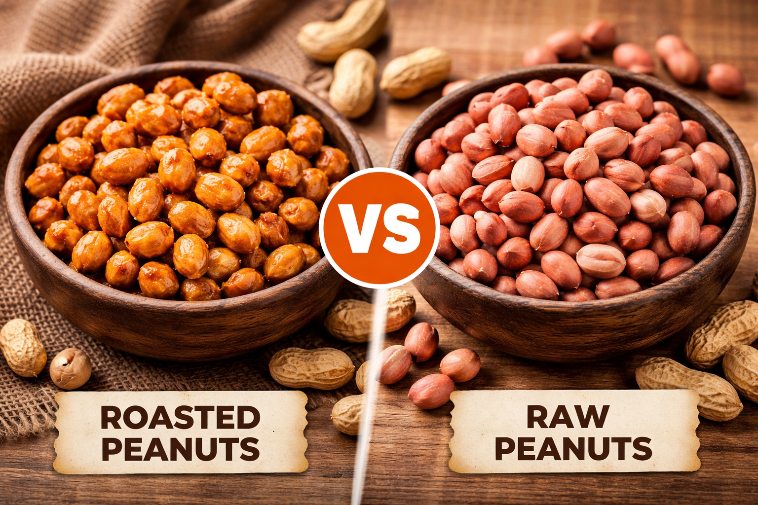 Roasted Peanuts vs Raw Peanuts: Which Is Healthier?