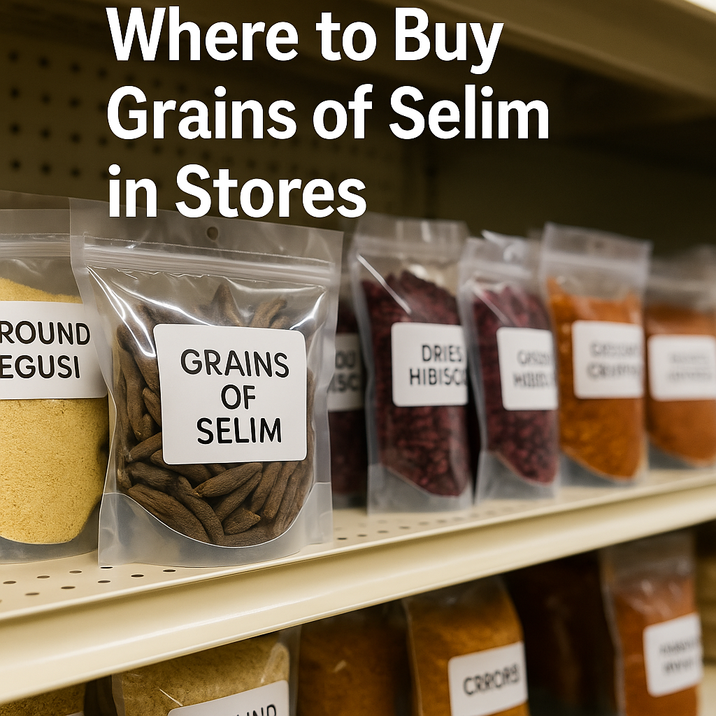 Where to Buy Grains of Selim in Stores