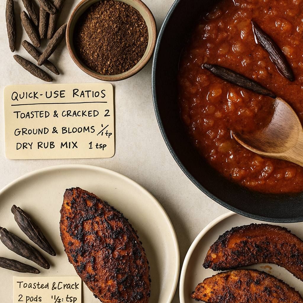 Using Grains of Selim in Modern Recipes