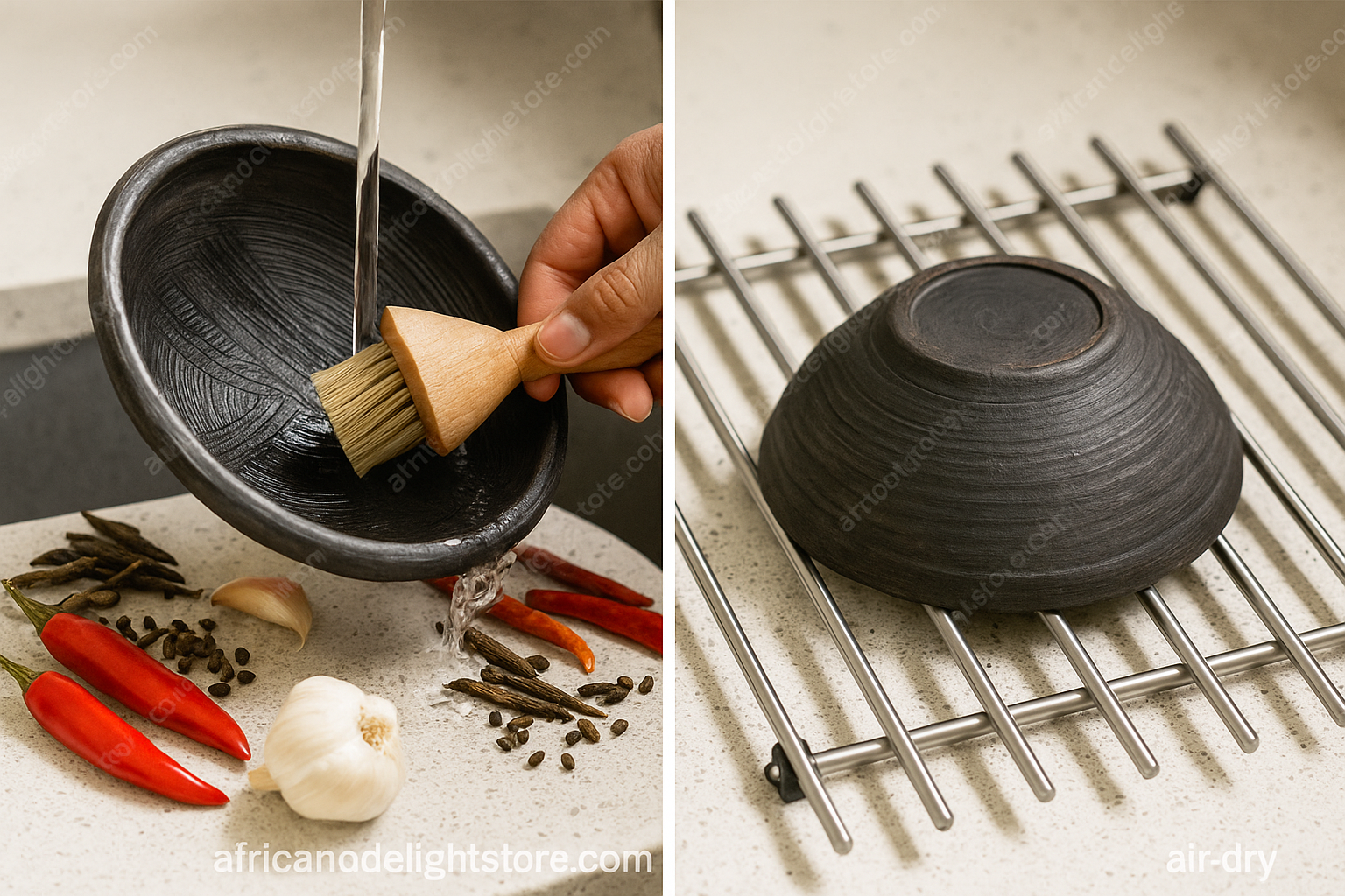 Asanka Bowl Care Guide: How to Clean and Maintain Your Clay Grinding Bowl