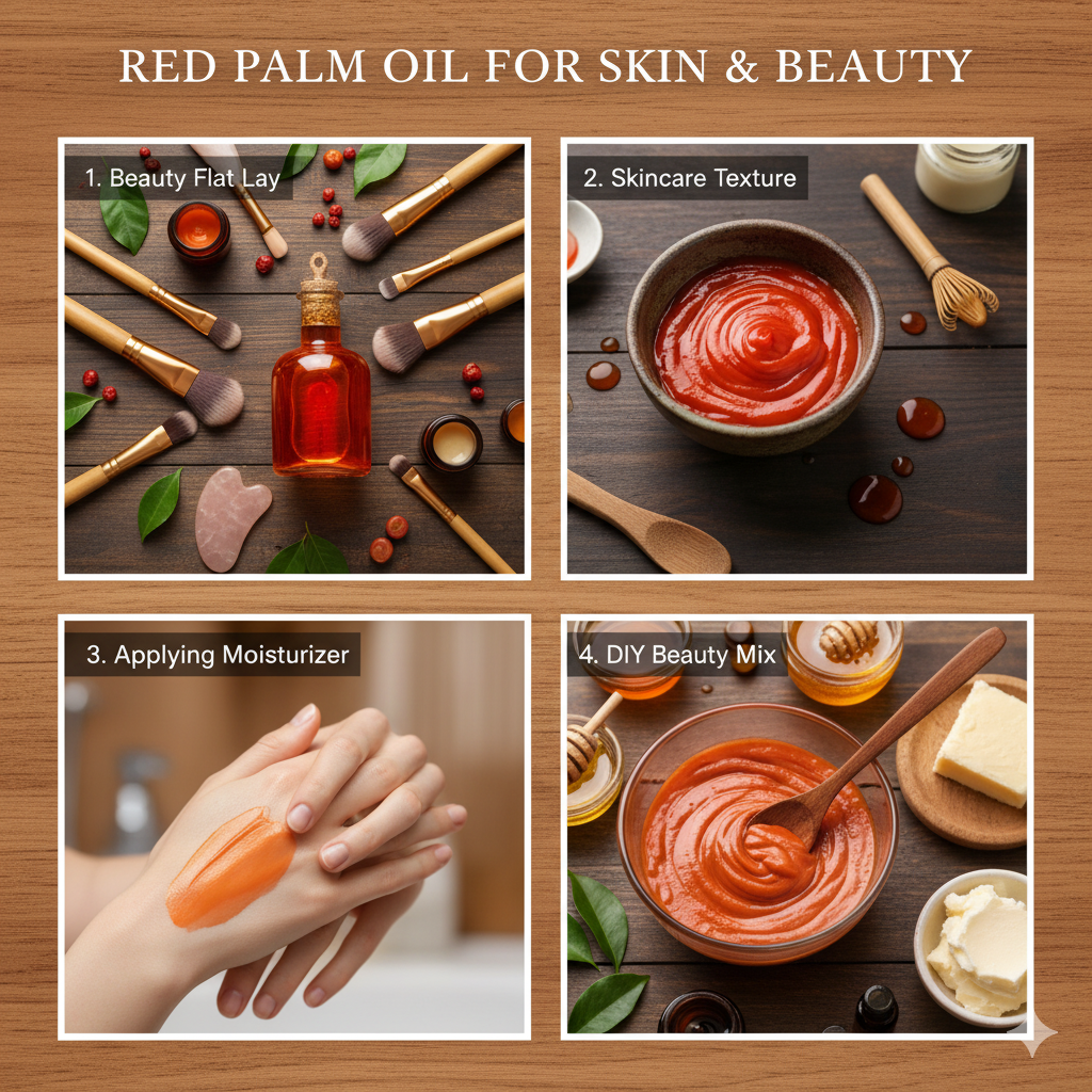 Red Palm Oil for Skin & Hair: Benefits and DIY Beauty Uses