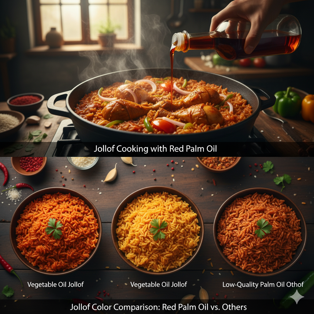 Best Red Palm Oil for Jollof Rice (Nigerian, Liberian & Ghanaian Styles)