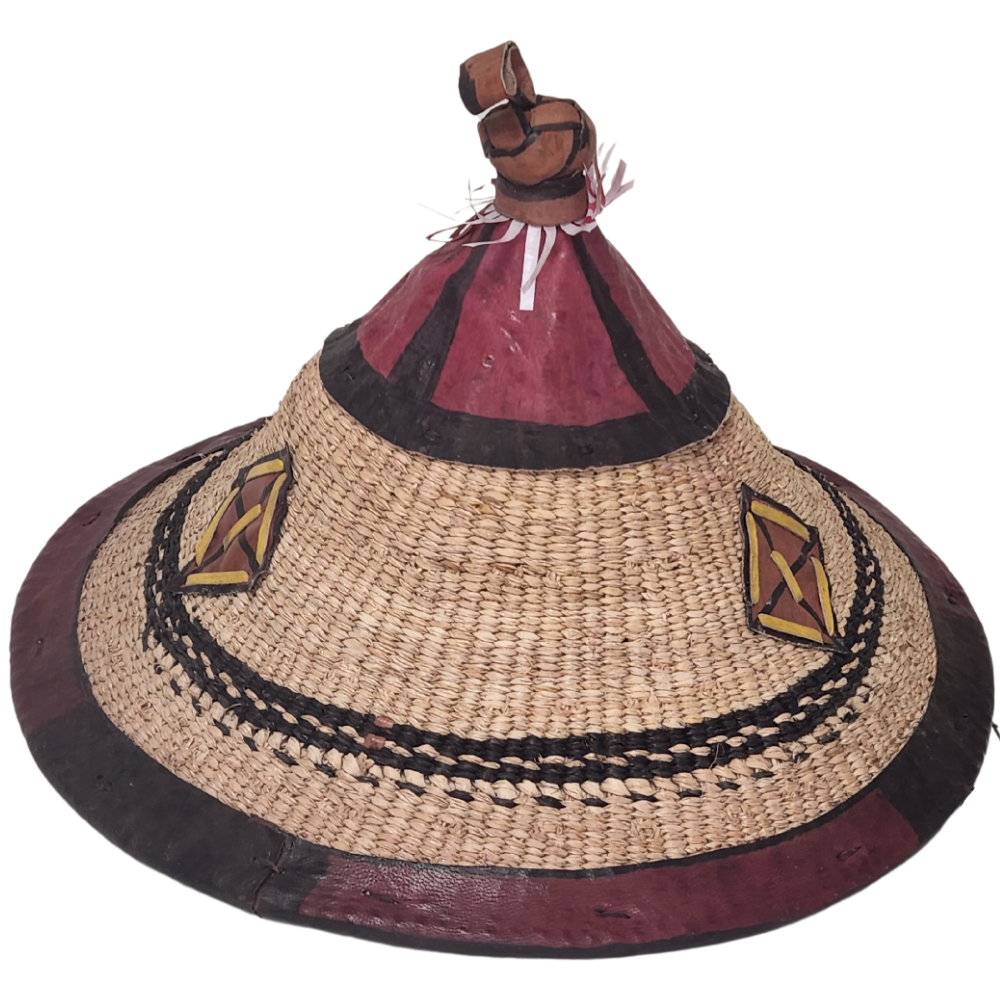 Handmade Fulani African Straw Hat African Delights Grocery Store near me Nigerian Ghanaian food Black owned business