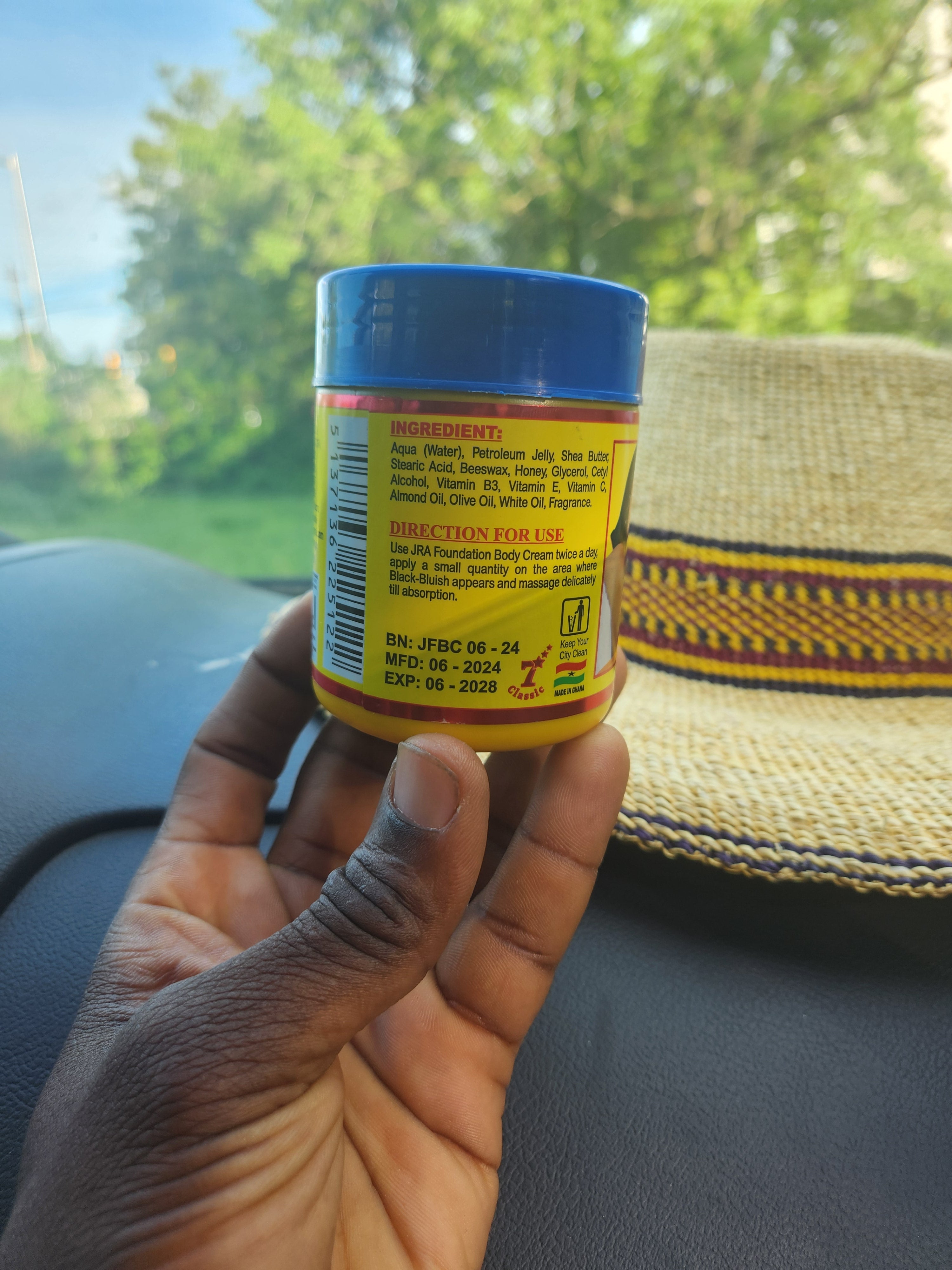 Original JRA Body Cream | 220g | With Almond Oil | JRA Cosmetics