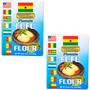 Plantain Cocoyam fufu golden tropics african grocery cassava yam potato fufu light soup grocery