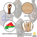 Tuntum Mask - Handmade African Mask by Ghanaian Artisans