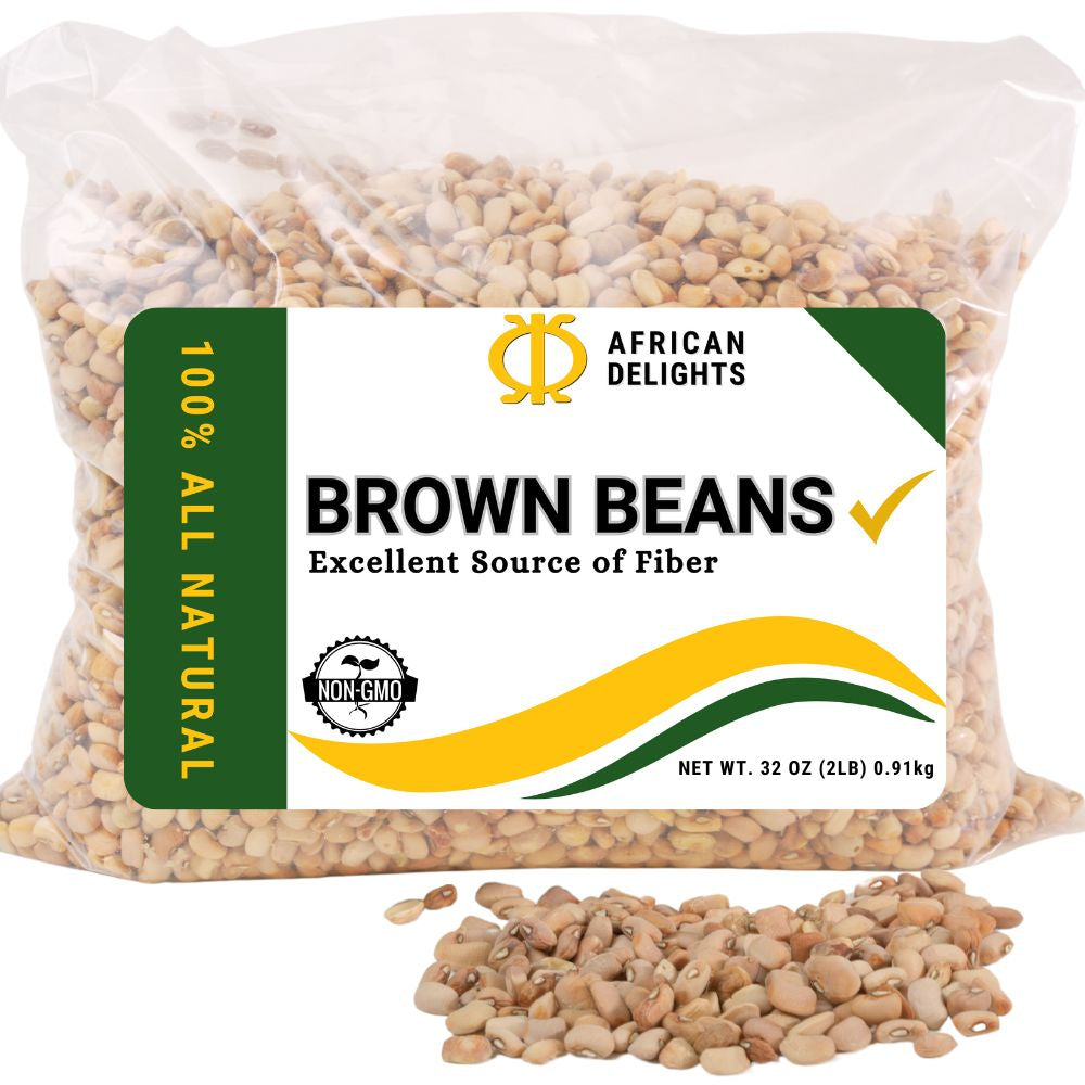 African Delight Brown Beans 5 lbs