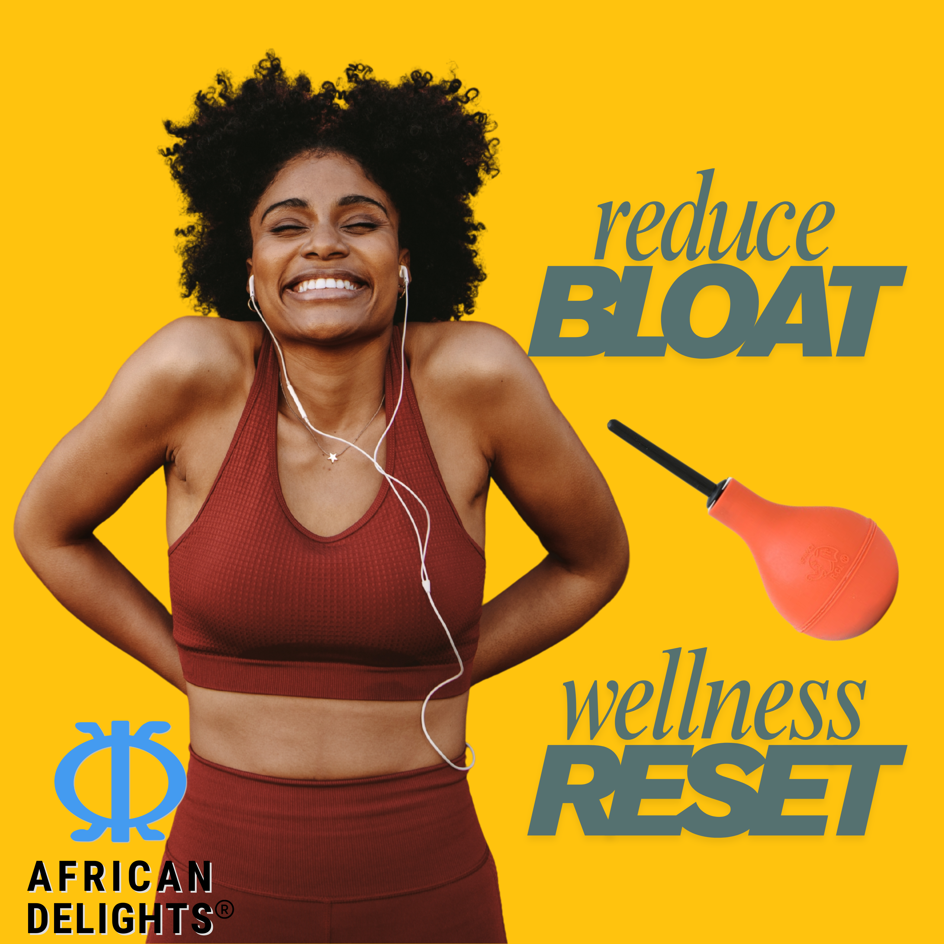 Detox Pump, Enema Softwash / Purgeoire Africain/ Poire Africaine/ Bentuwa