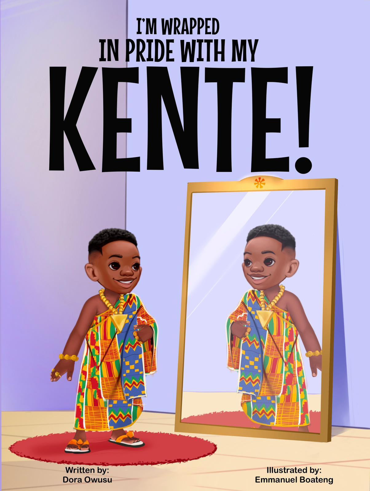 I'm Wrapped in Pride with My Kente!