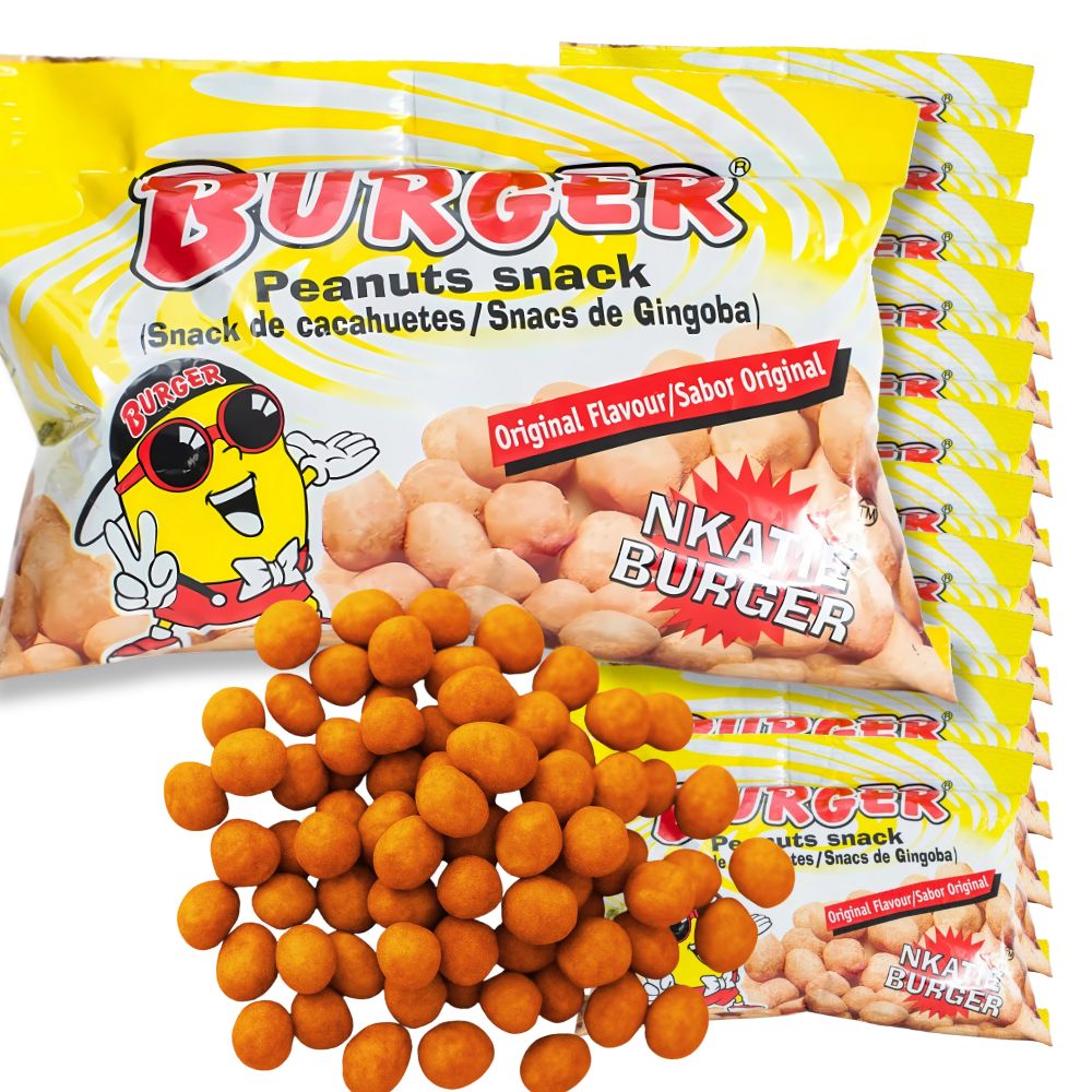 Nkatie Burger Peanuts Pack of 12