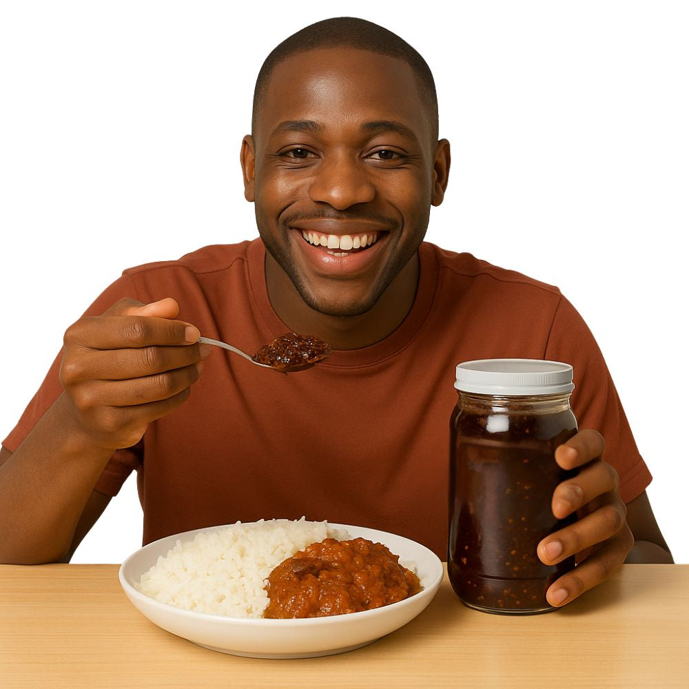 Julies's Special Shito 8 oz | Ghanaian Shrimp Pepper Sauce