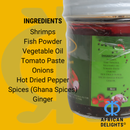 Julie's Special Shito 16 oz | Ghanaian Shrimp Pepper Sauce