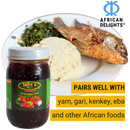 Julie's Special Shito 16 oz | Ghanaian Shrimp Pepper Sauce