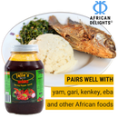 Julies's Special Shito 8 oz | Ghanaian Shrimp Pepper Sauce