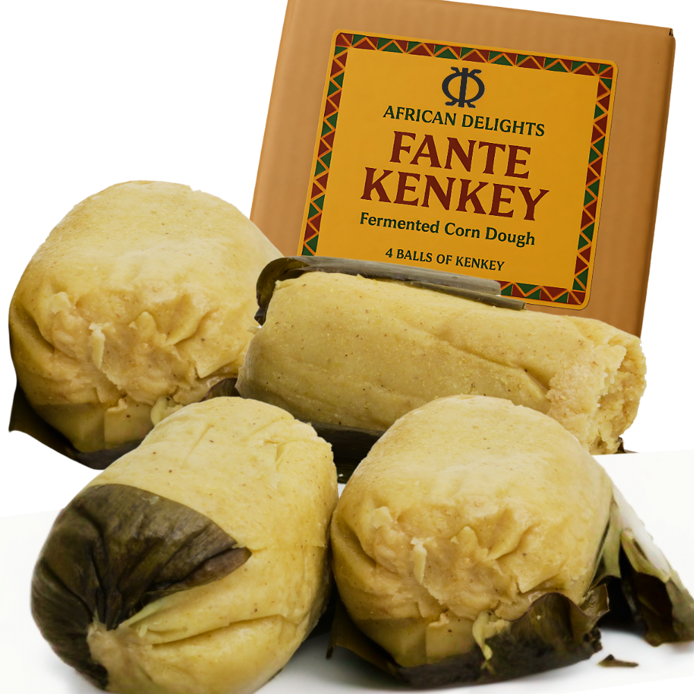 Fante Kenkey - Made in Ghana - Four Balls of Kenkey