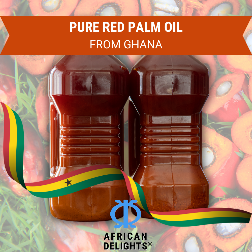 African Delights Red Palm Oil | 100% All Natural