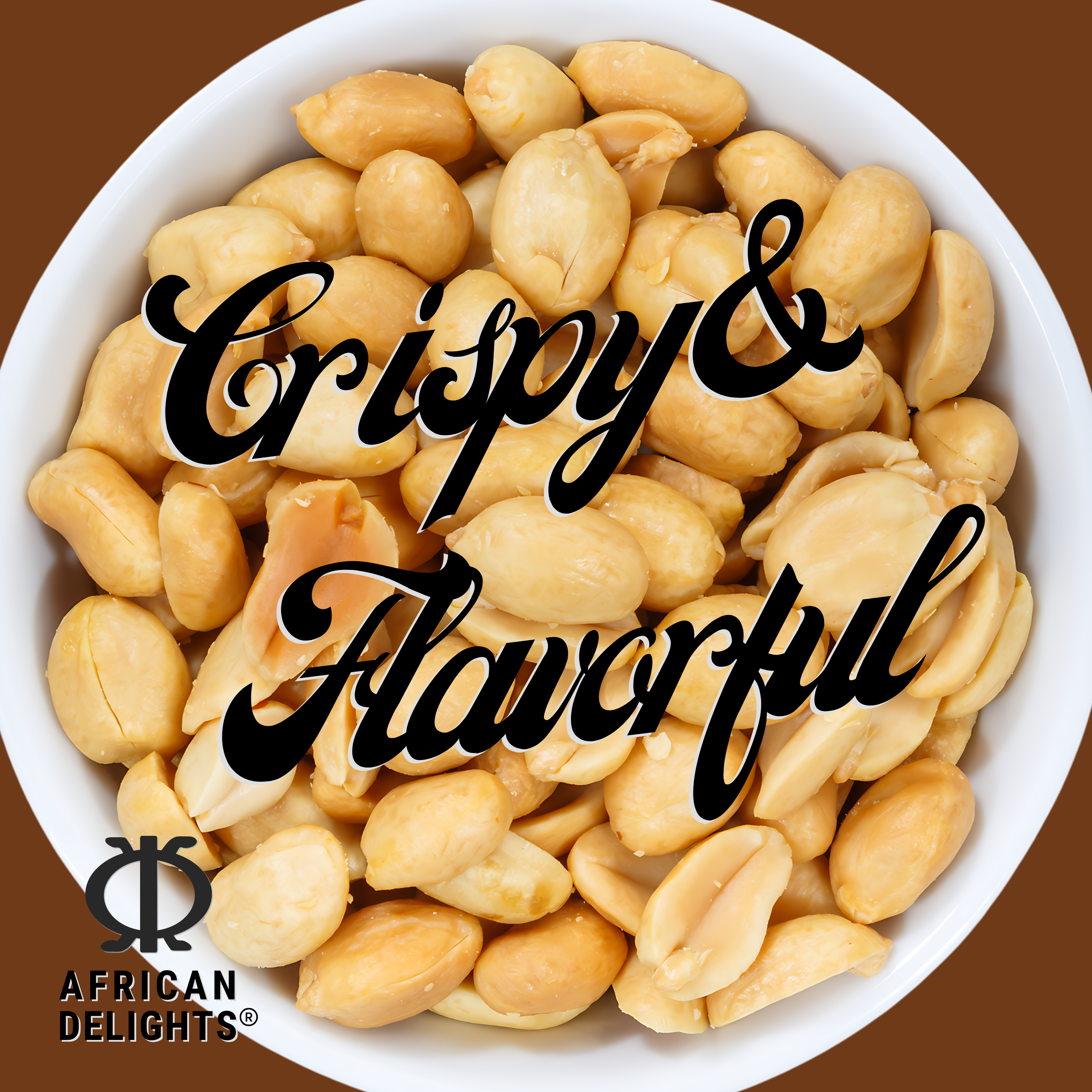 African Best Crispy Roasted Peanuts