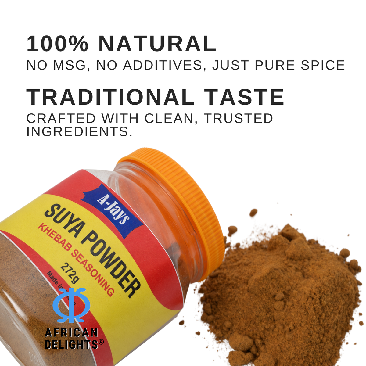 A-Jays Suya Pepper 5 oz Premium West African Yaji Spice Blend #5