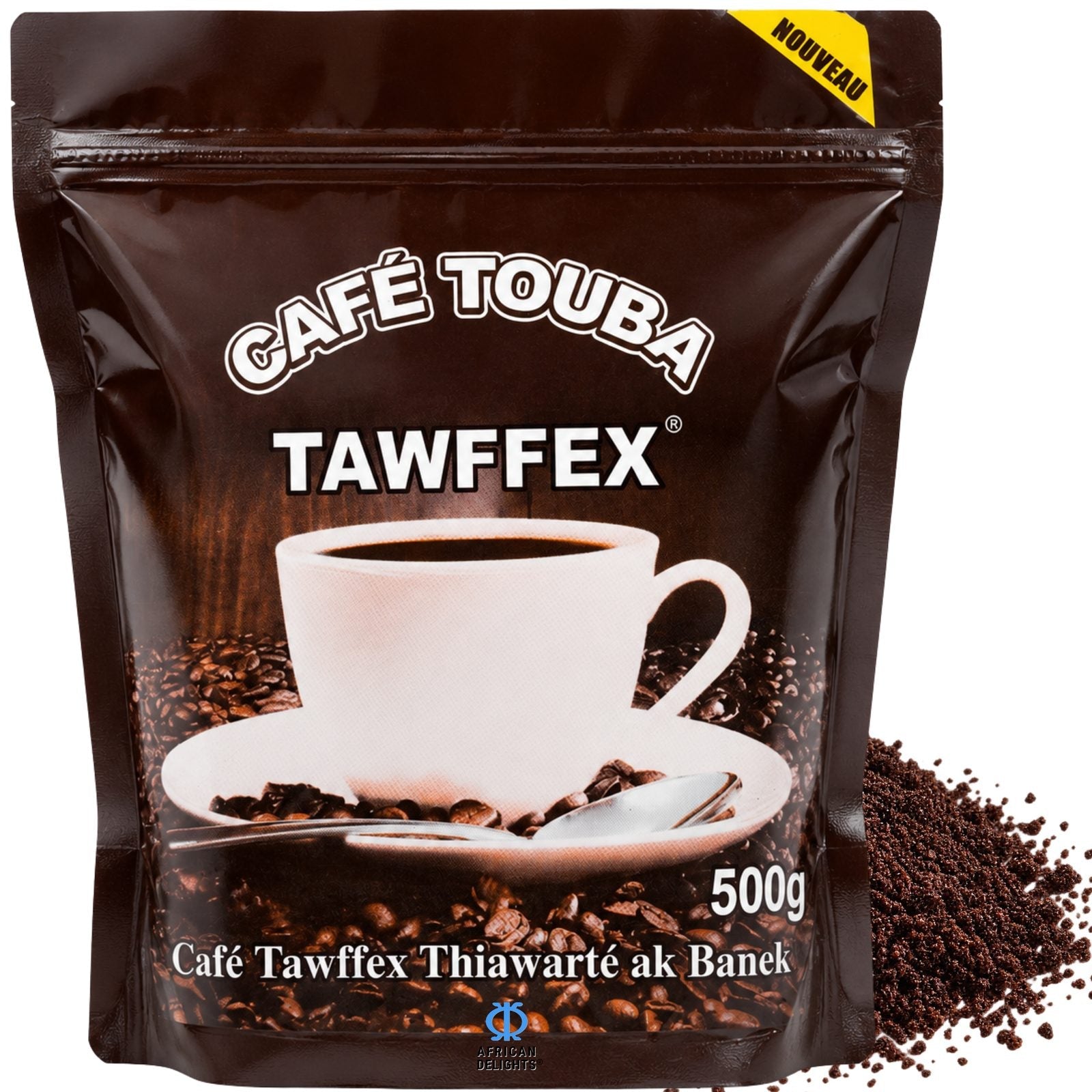 African Delights Cafe Touba Senegalese Spiced Coffee 500g