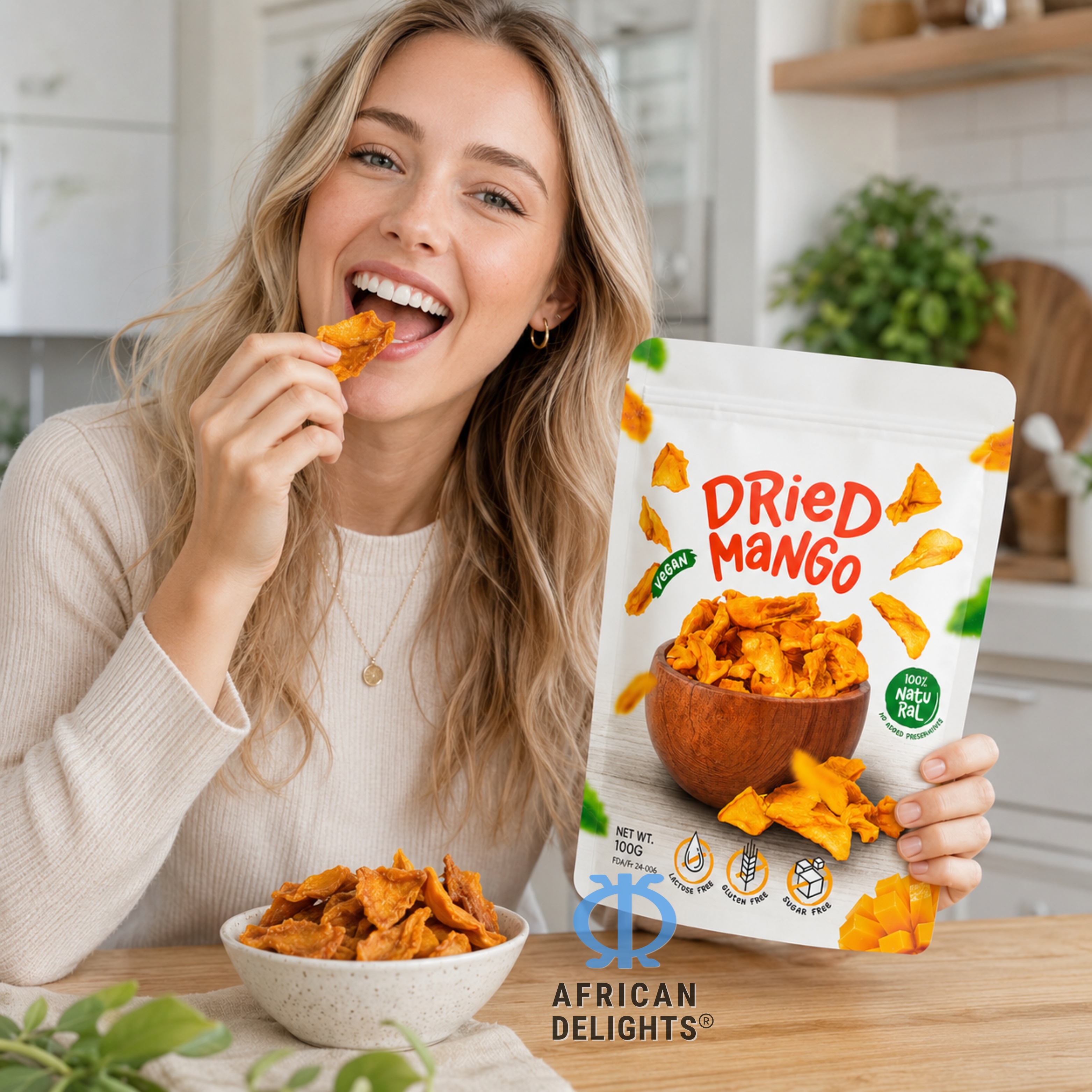 African Delights Dried Mango lifestyle photo # Flavor_Dried Mango