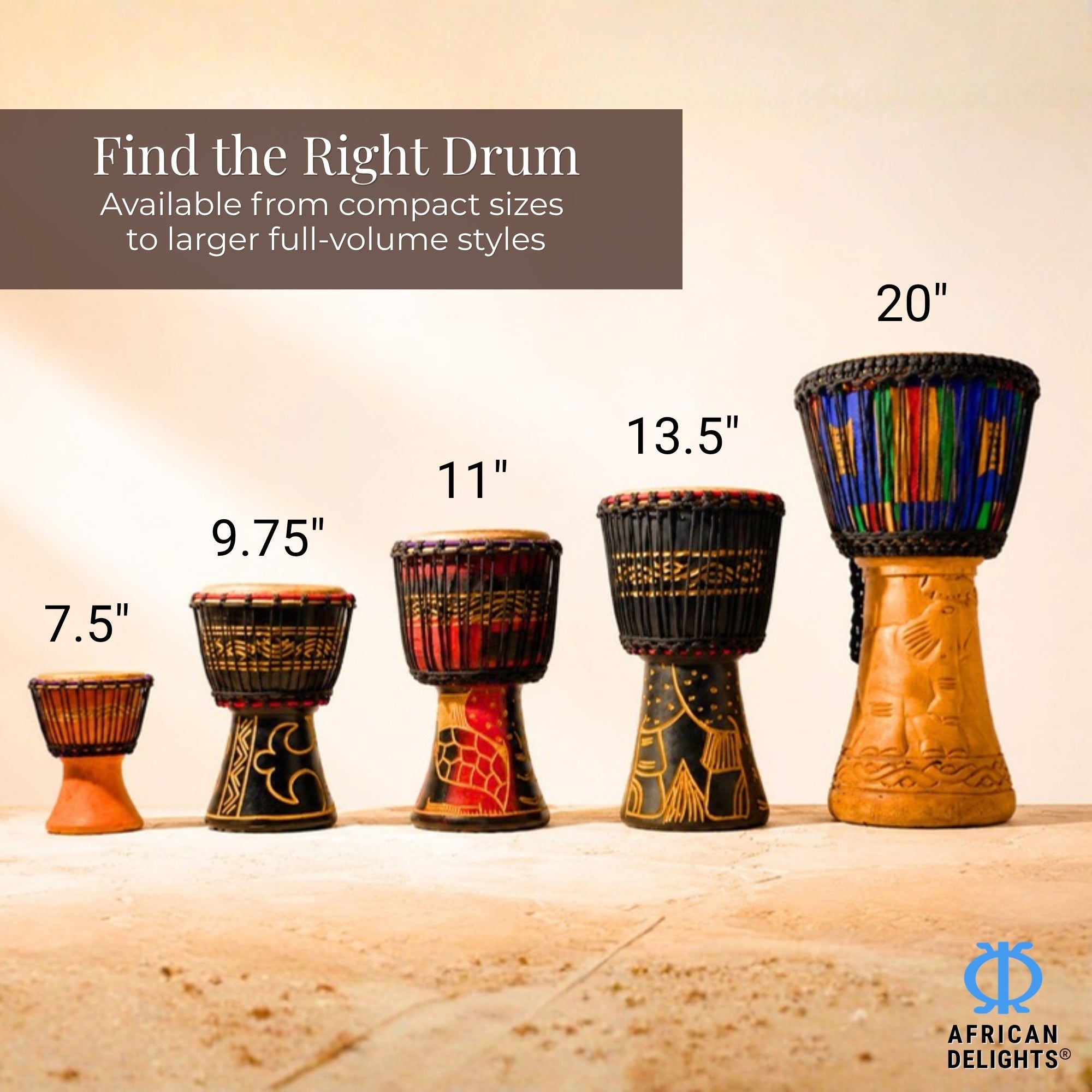 African djembe drum size buying guide