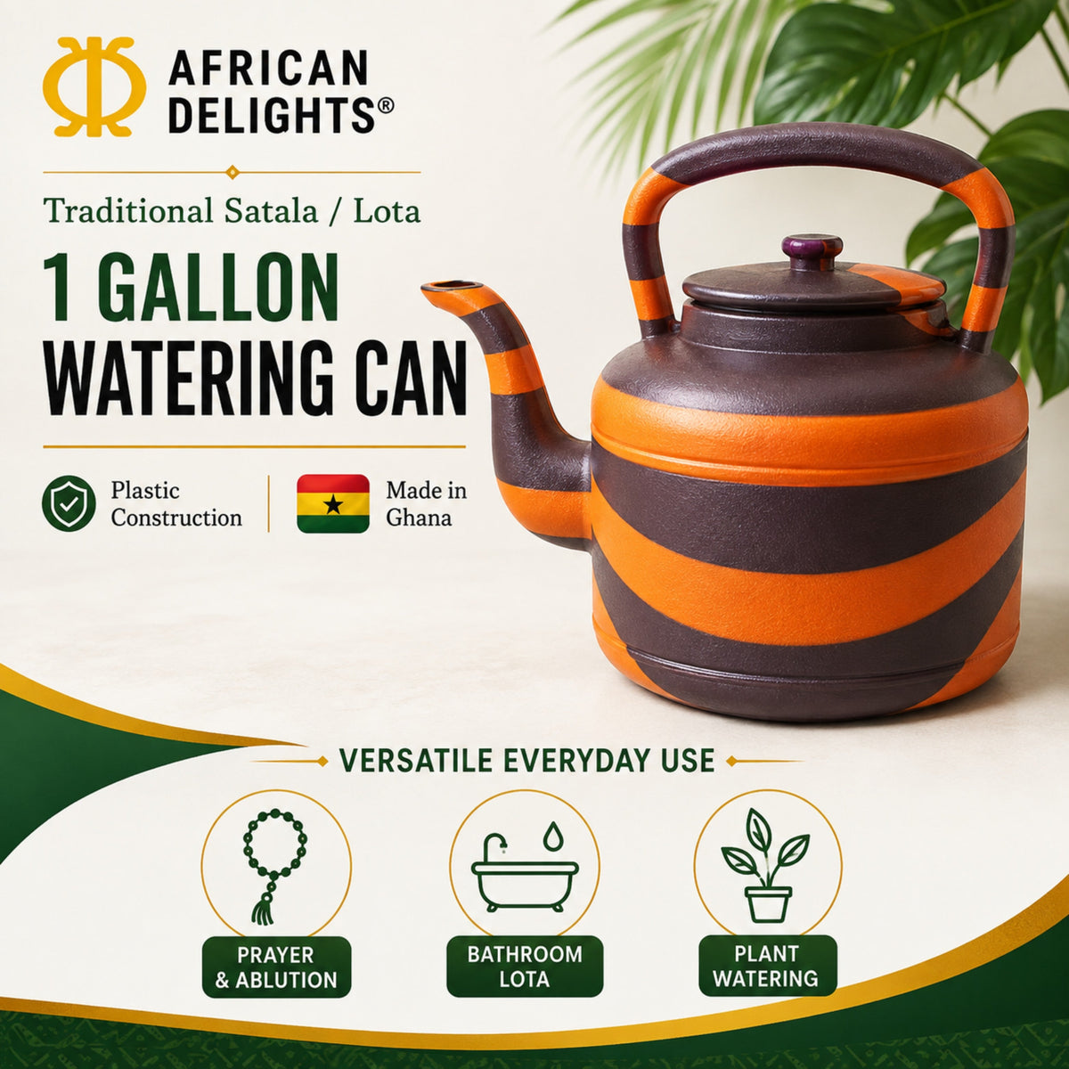 African Delights Plastic Kettle/Satala Watering Can listing photo 2