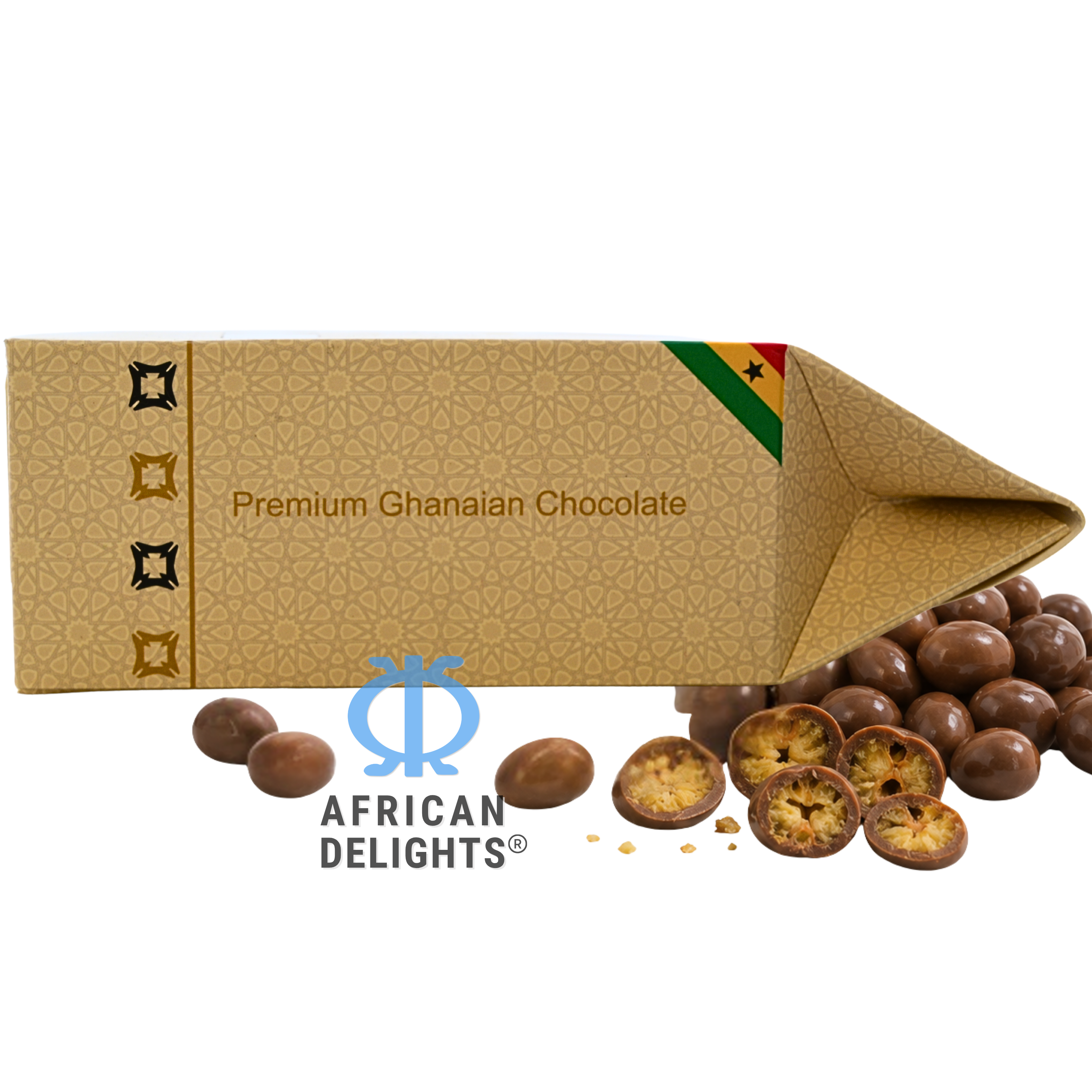 Amonu Chocolate-Covered Roasted Maize (150g) assortment view # Style_Chocolate-Covered Roasted Maize (150g)