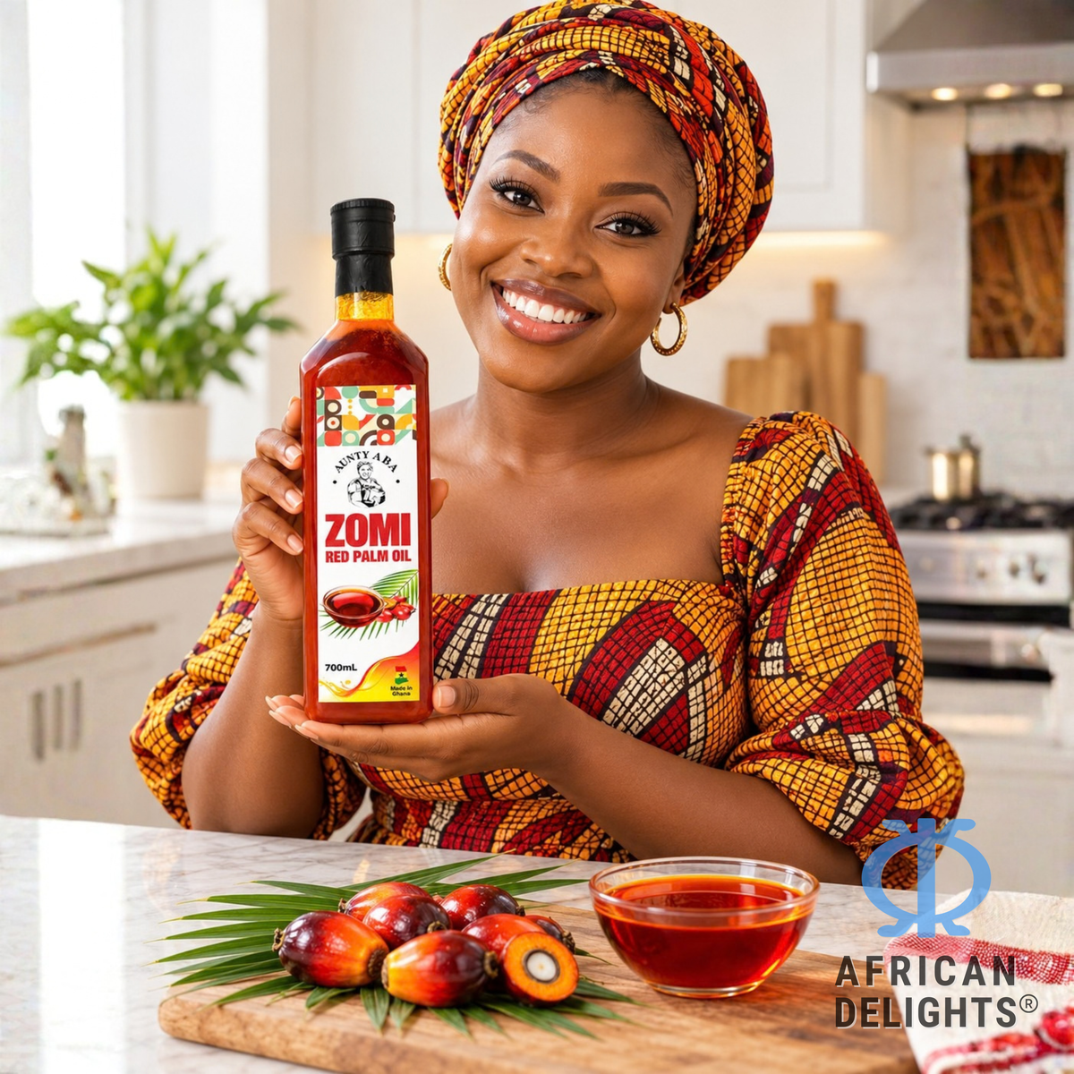 Aunty Aba Zomi Red Palm Oil 700mL listing photo # Flavor_aunty-aba-zomi