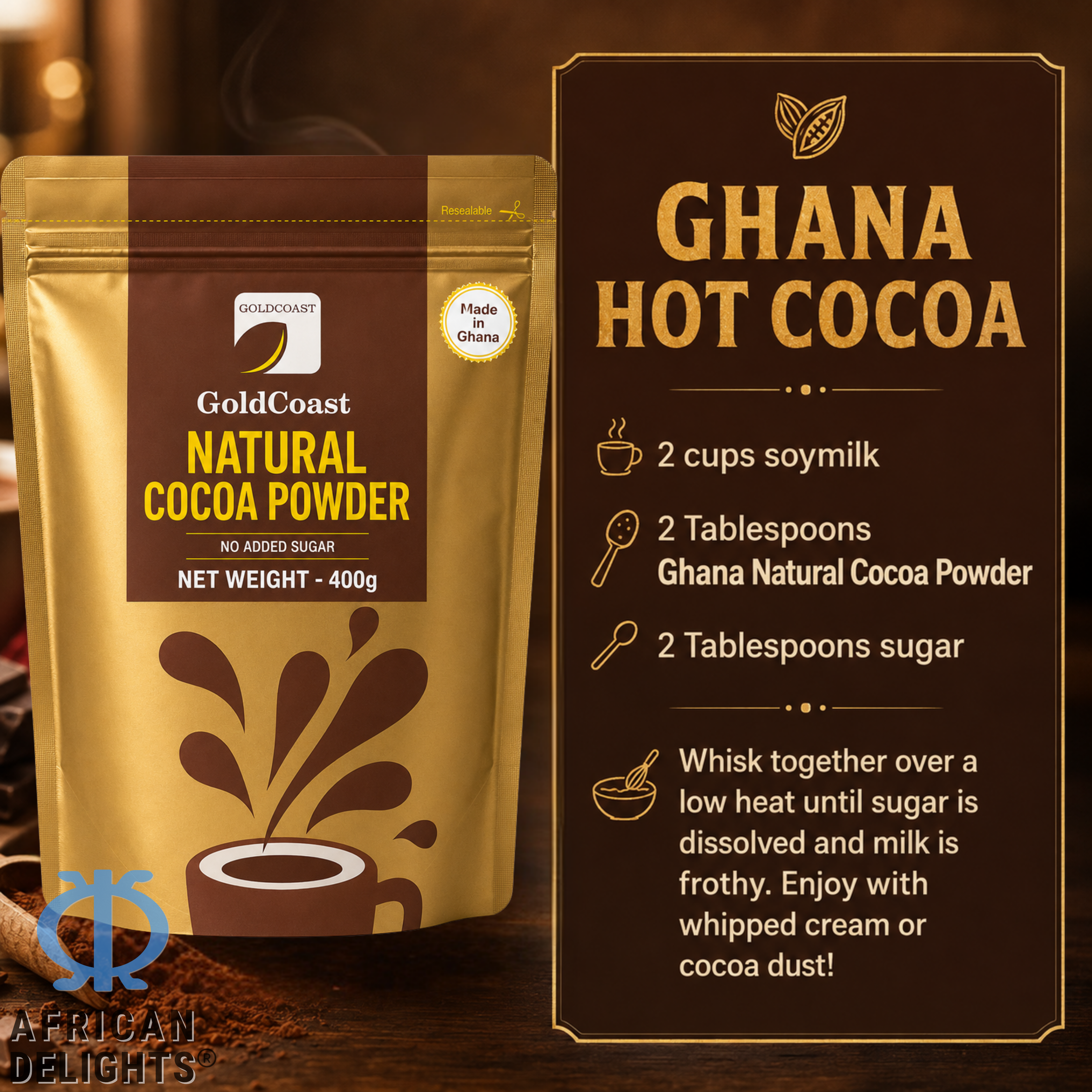 Chocoluv Instant Drinking Chocolate Mix lifestyle photo 4