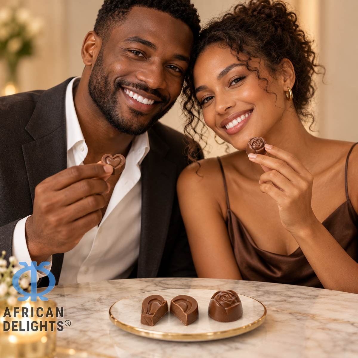 Chocoluv Milk Ghanaian chocolate box open view # Flavor_Milk