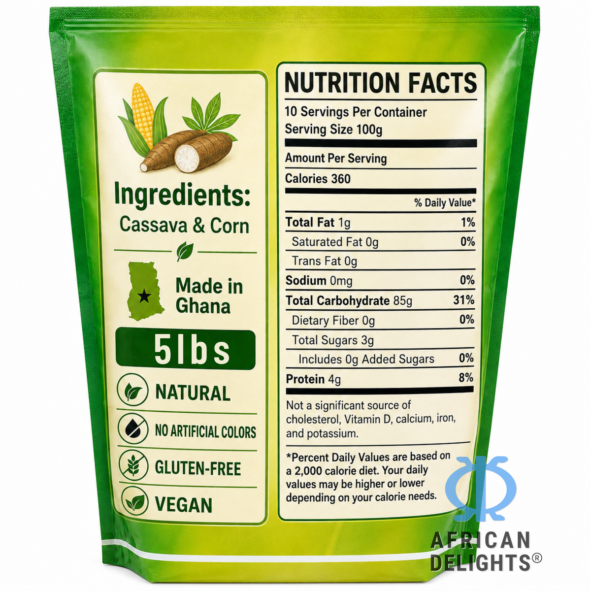 Homefresh banku mix maize cassava mix flour banku okra soup ghanaian food nigerian food african grocery