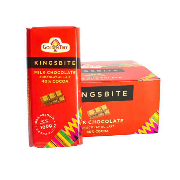 Kingsbite Milk Chocolate Bar - Pack of 10