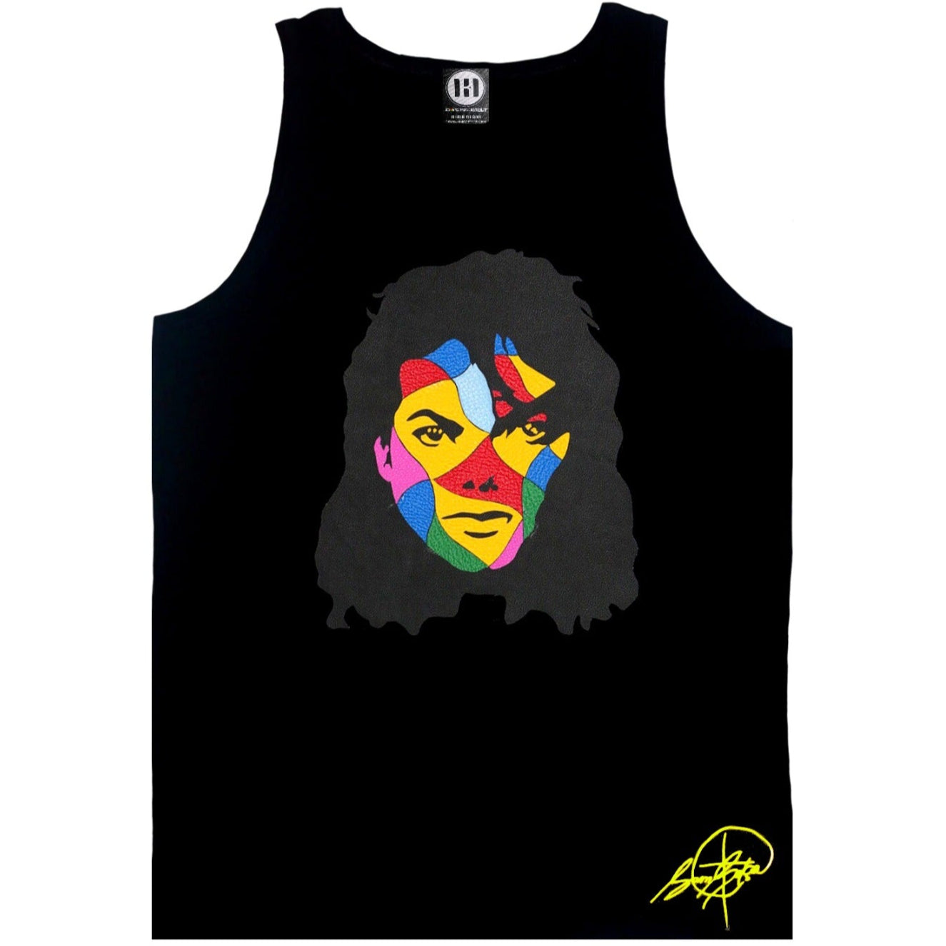 Michael Jackson Tank Top - Multicolored on Black African Delights Grocery Store near me Nigerian Ghanaian food Black owned business