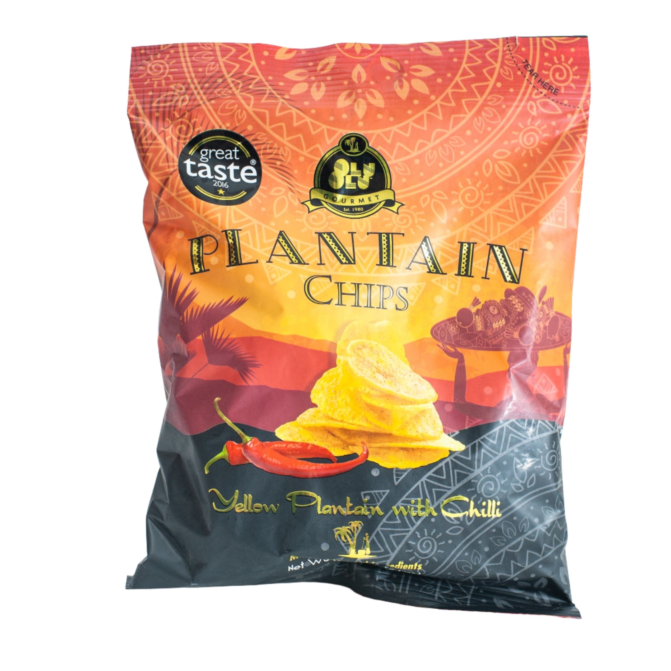 Olu Olu Plantain Chips - Spicy