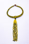 African Necklace - Yellow