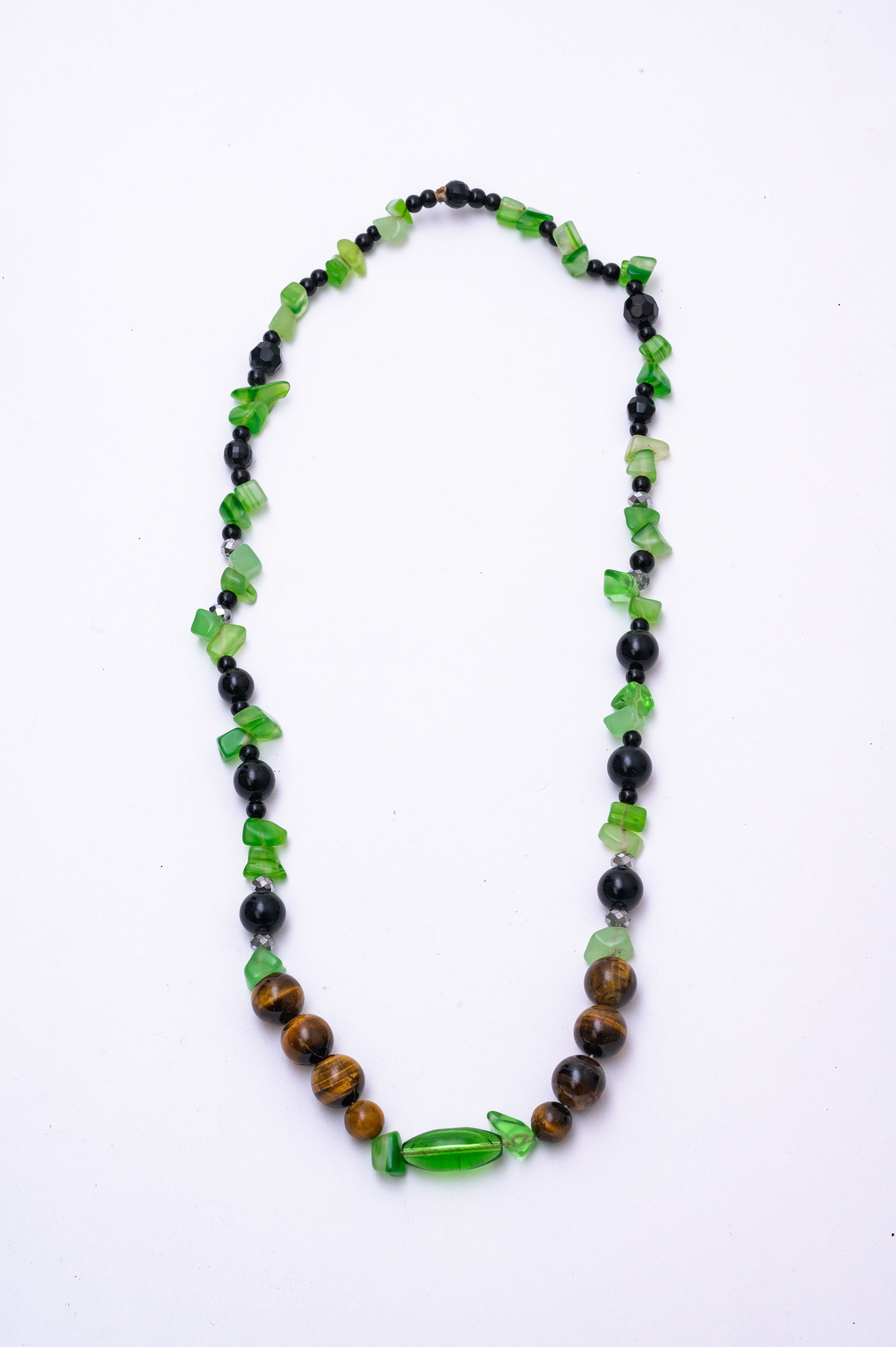 African Necklace - Green No. 2