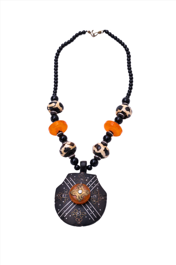 African Necklace - Black No. 1