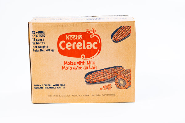 Cerelac Maize with Milk 400g Case