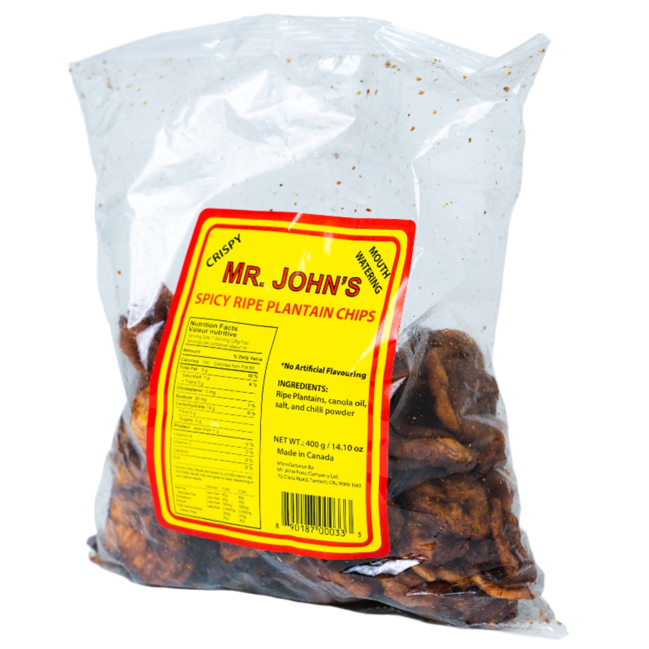Spicy Ripe Plantain Chips 400g