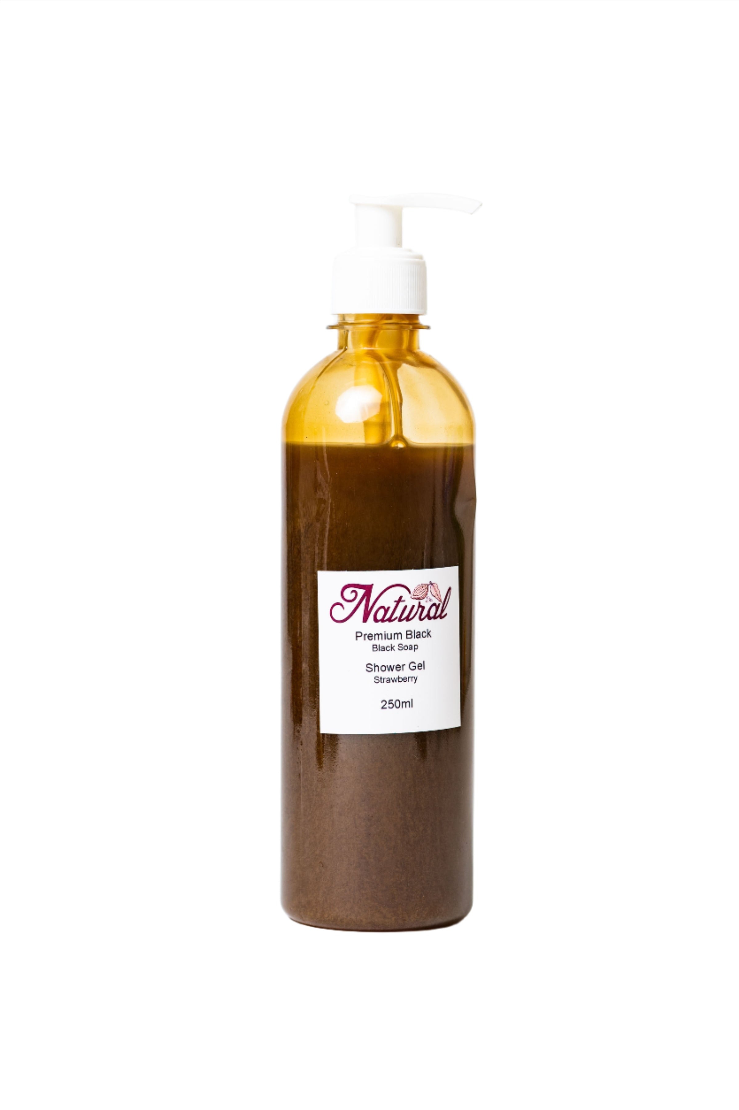 Natural Black Soap - Shower Gel 250ml