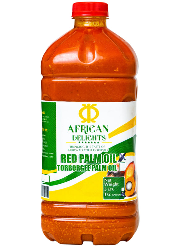 African Delights Torborgee Palm Oil 2 Liters