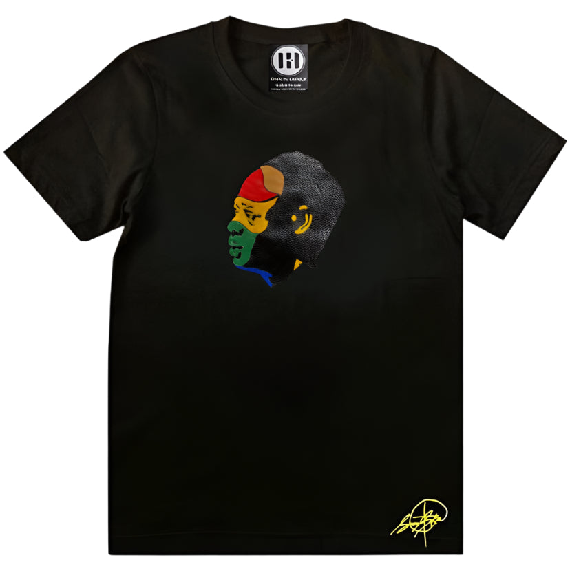 Kwame Nkrumah T-Shirt - Ghana Flag Colors on Black African Delights Grocery Store near me Nigerian Ghanaian food Black owned business