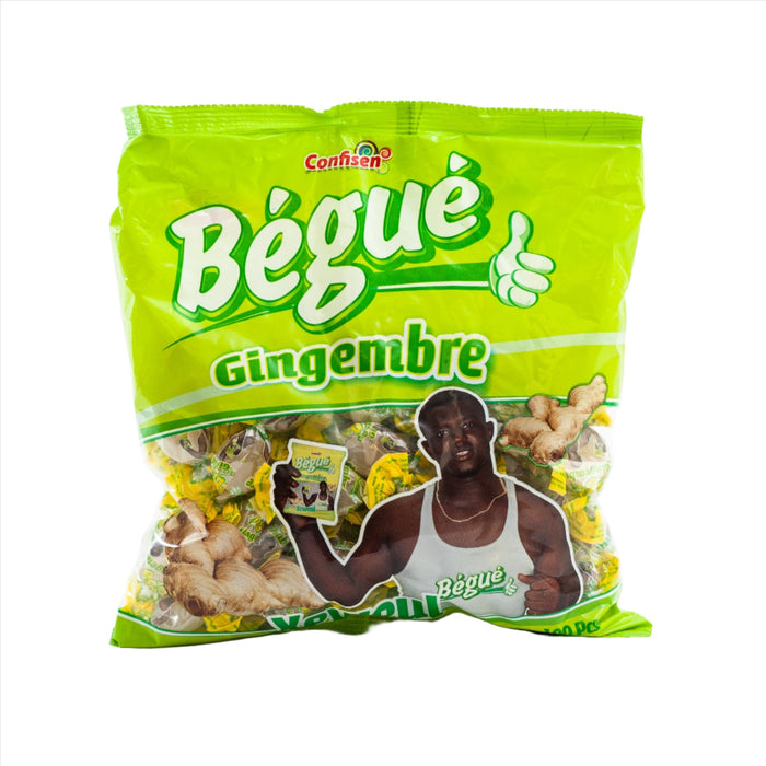 Begue Ginger Candy – Minty, Spicy Relief in Every Sweet Bite!