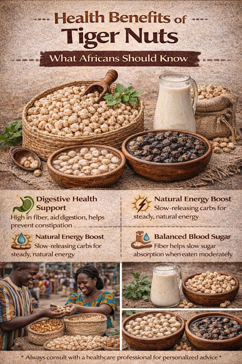 Health Benefits of Tiger Nuts: What Africans Should Know