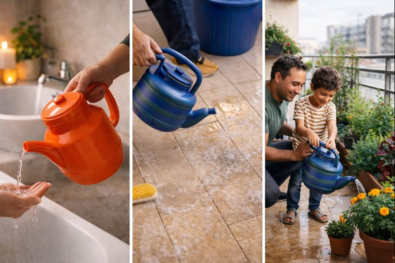 Plastic Watering Can Uses for Home, Garden & Cleaning