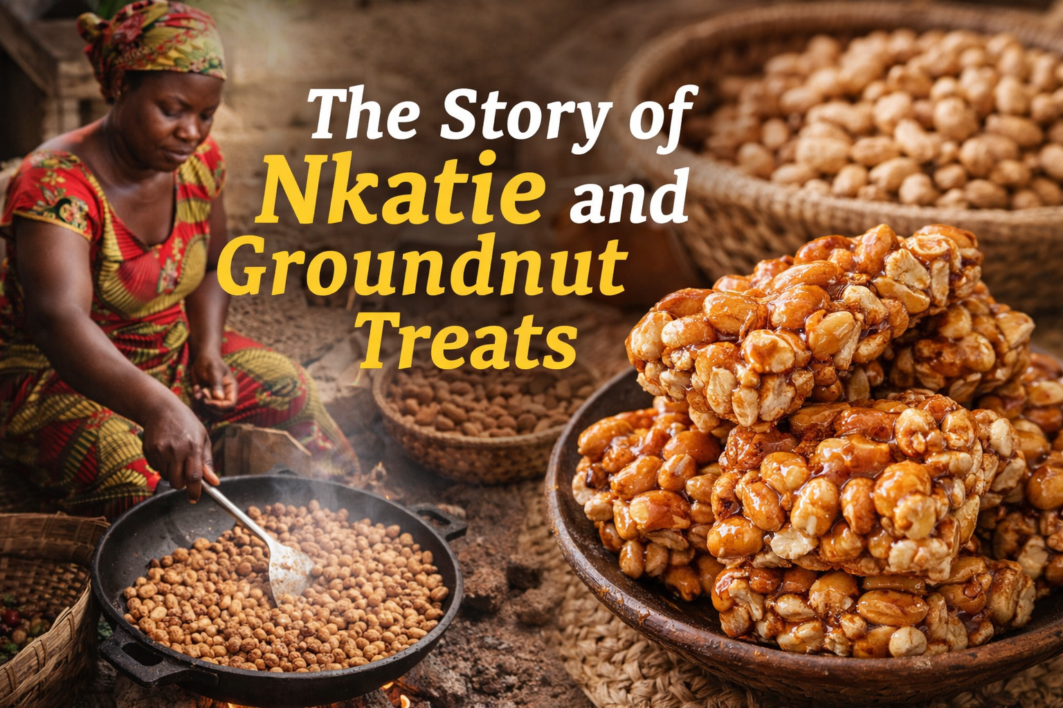 Ghanaian Peanut Snacks: The Story of Nkatie and Groundnut Treats