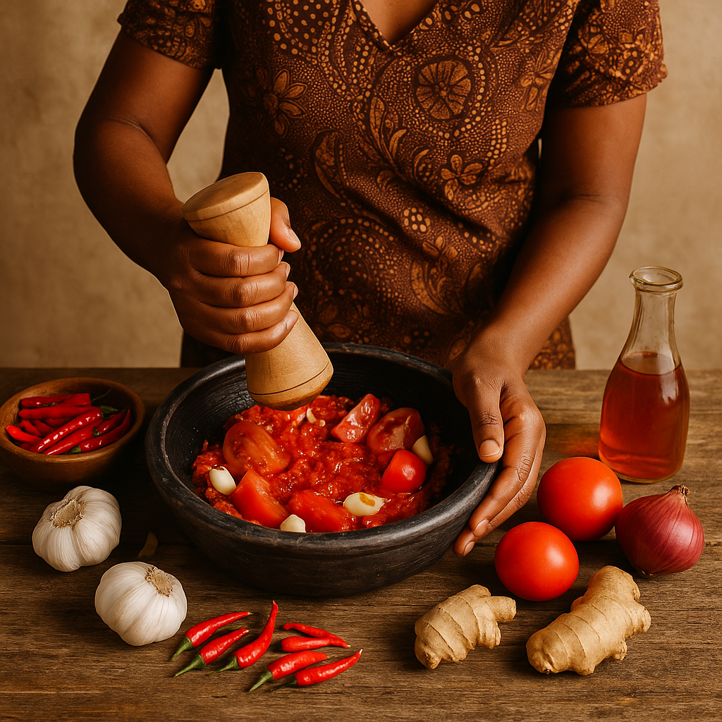 How to Use an Asanka Bowl: The Traditional Ghanaian Way of Grinding and Cooking