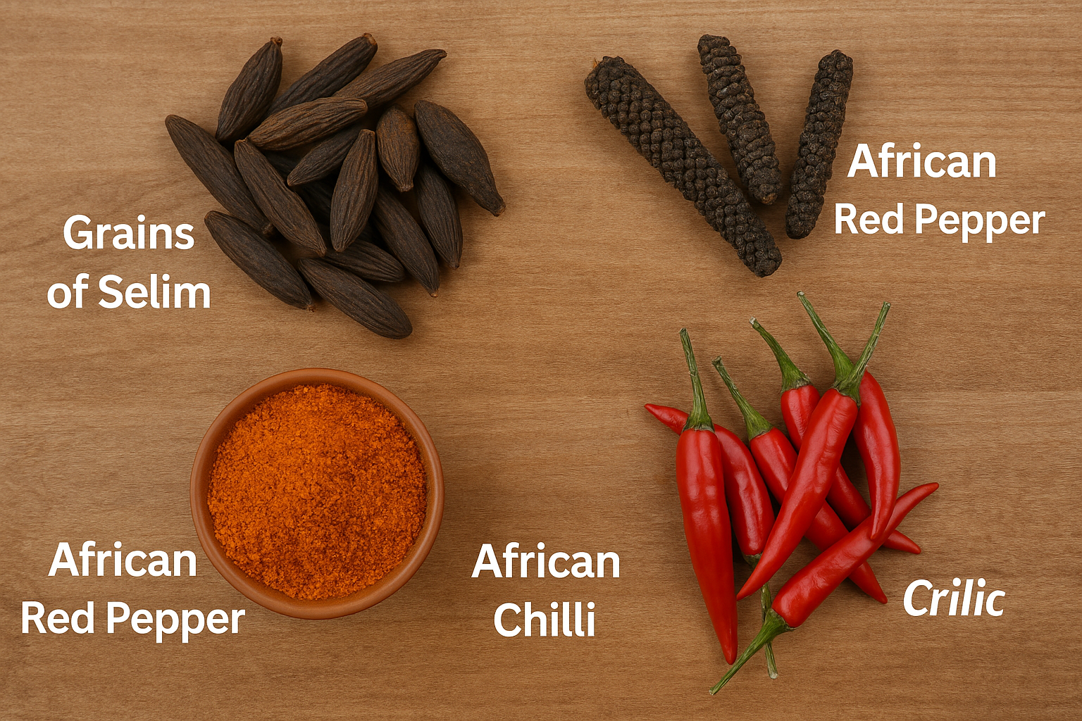 Types of African Peppers: From Selim to Chilli