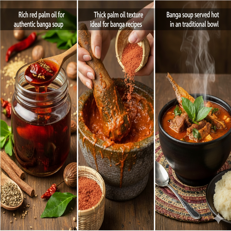 Banga Soup Made Easy: The Best Red Palm Oil to Use